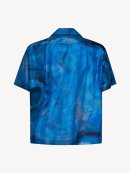 MARNI - SILK SHIRT BUCHI BLU