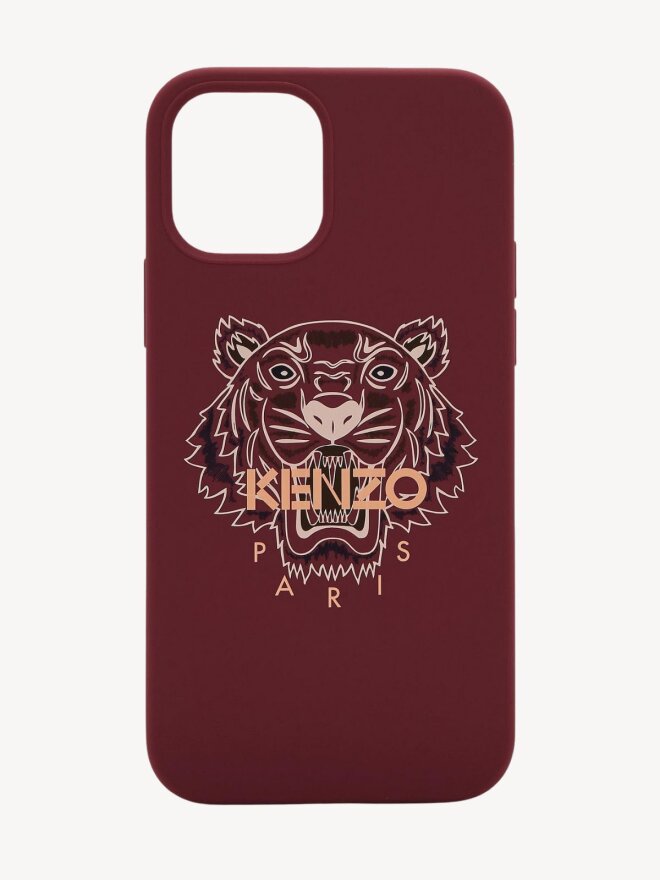 Kenzo - Tiger Printed iPhone 12/12 Pro Cover Blackberry