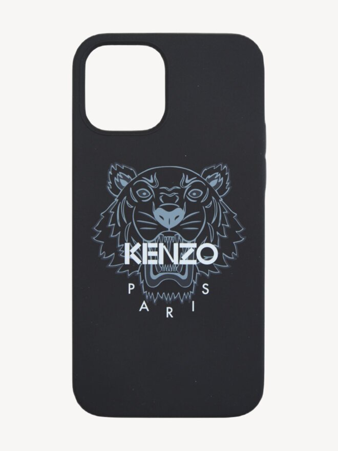 Kenzo - Tiger Printed iPhone 12/12 Pro Cover Black