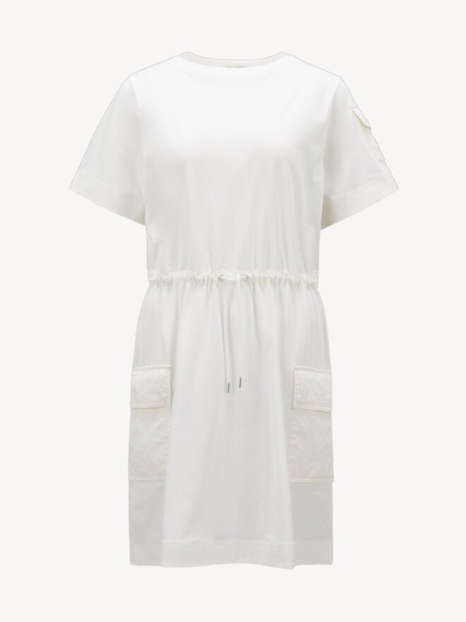 Moncler - T-Shirt Dress White