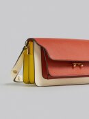 MARNI - SAFFIANO LEATHER EW TRUNK BAG ORANGE