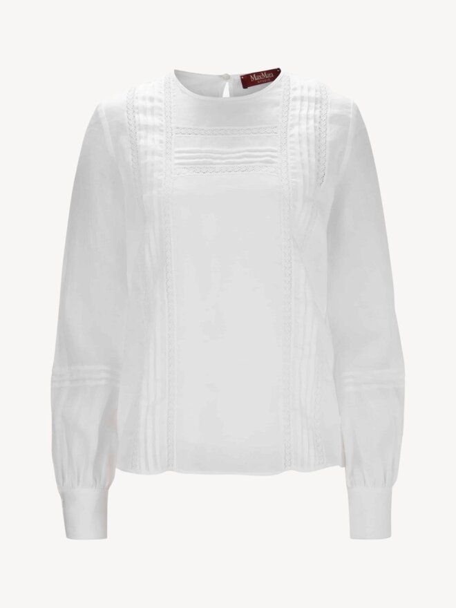 Max Mara - Cervo blouse hvid