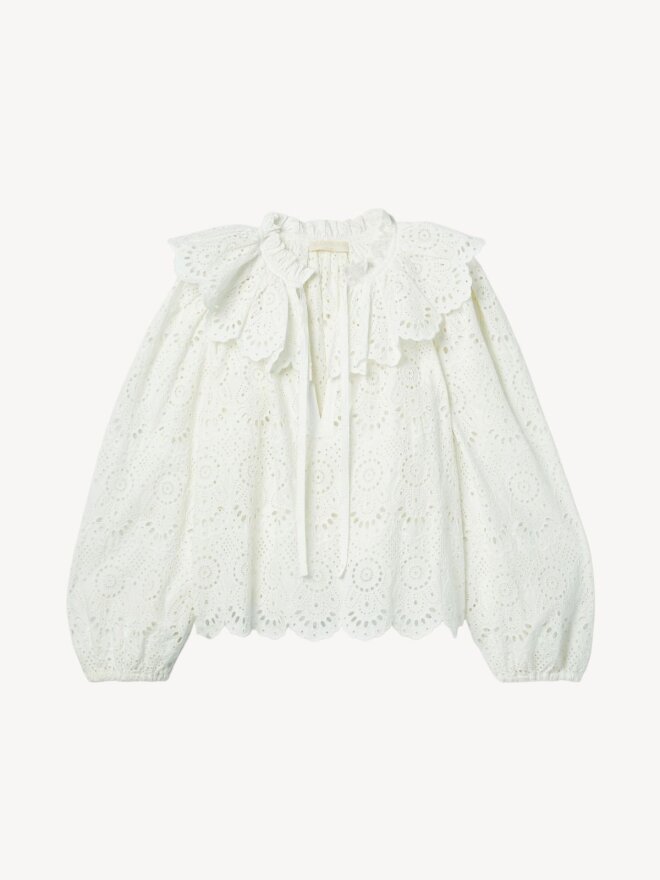 Ulla Johnson - EULA BLOUSE PRISTINE