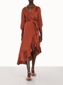 Zimmermann - Silk wrap midi kjole, Sienna 