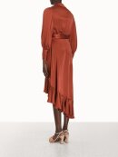 Zimmermann - Silk wrap midi kjole, Sienna 