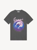 Ganni - FABRICS OF THE FUTURE RELAXED DOLPHIN T-SHIRT VOLCANIC