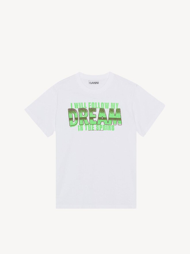 Ganni - Relaxed dream t-shirt 