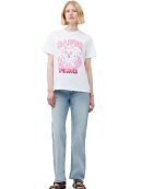 Ganni - Bright white relaxed love bunny t-shirt 