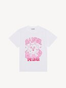 Ganni - Bright white relaxed love bunny t-shirt 