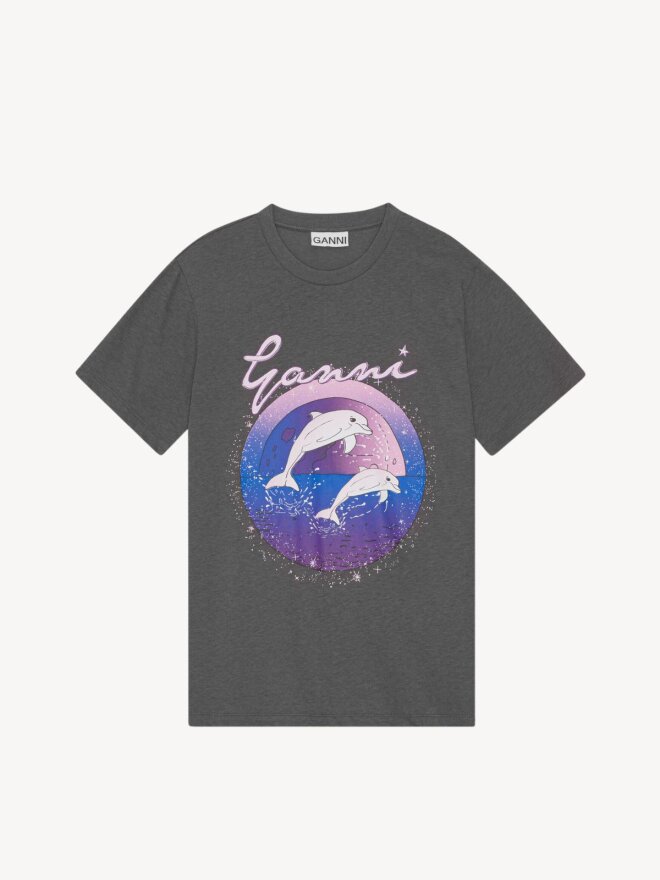 Ganni - Relaxed Dolphin T-shirt