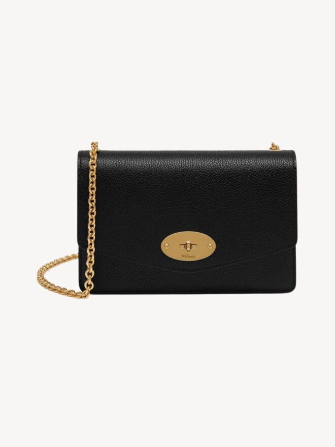 Mulberry - SMALL DARLEY BLACK