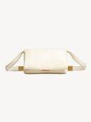 MARNI - SMALL CALSFKIN PRISMA BAG HVID 