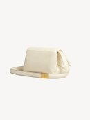 MARNI - SMALL CALSFKIN PRISMA BAG HVID 