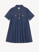 Ganni - Heavy denim minikjole 