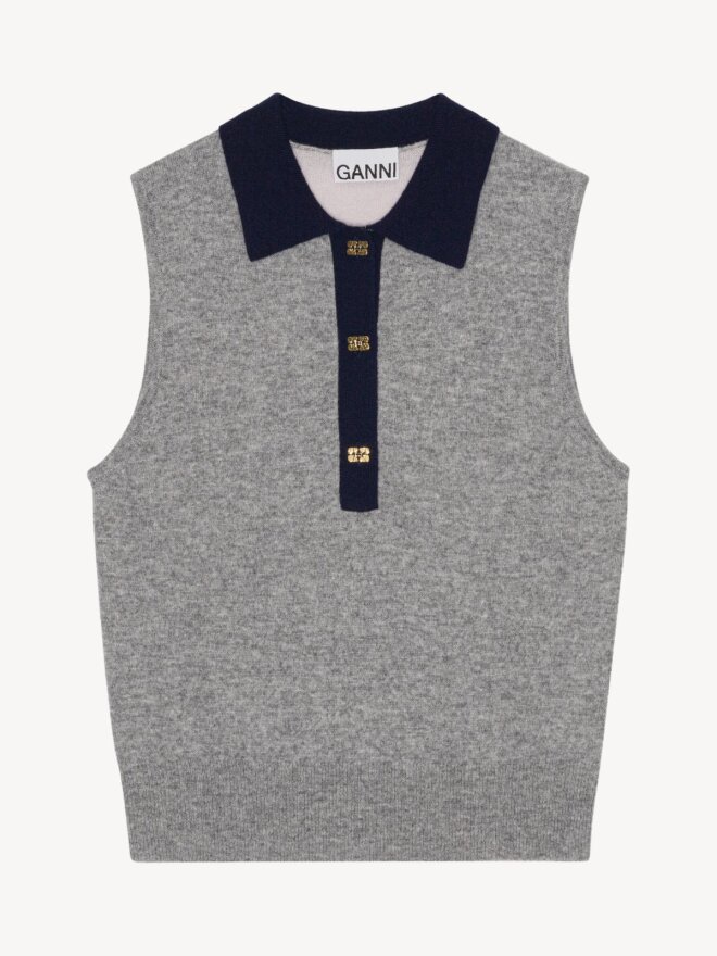 Ganni - Cashmere vest