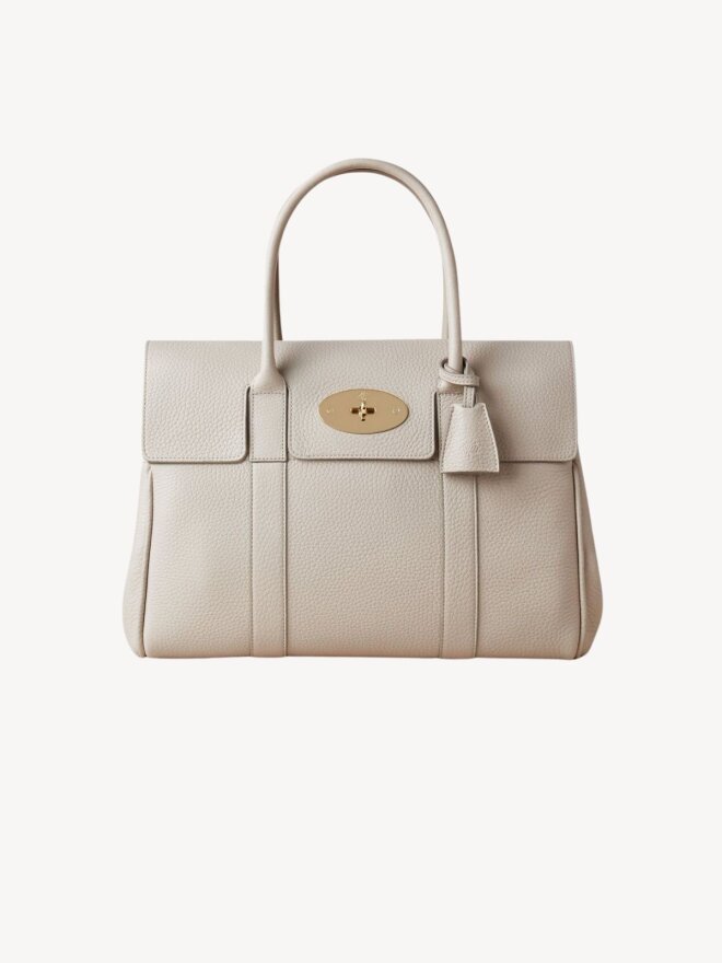Mulberry - Bayswater heavy taske Chalk
