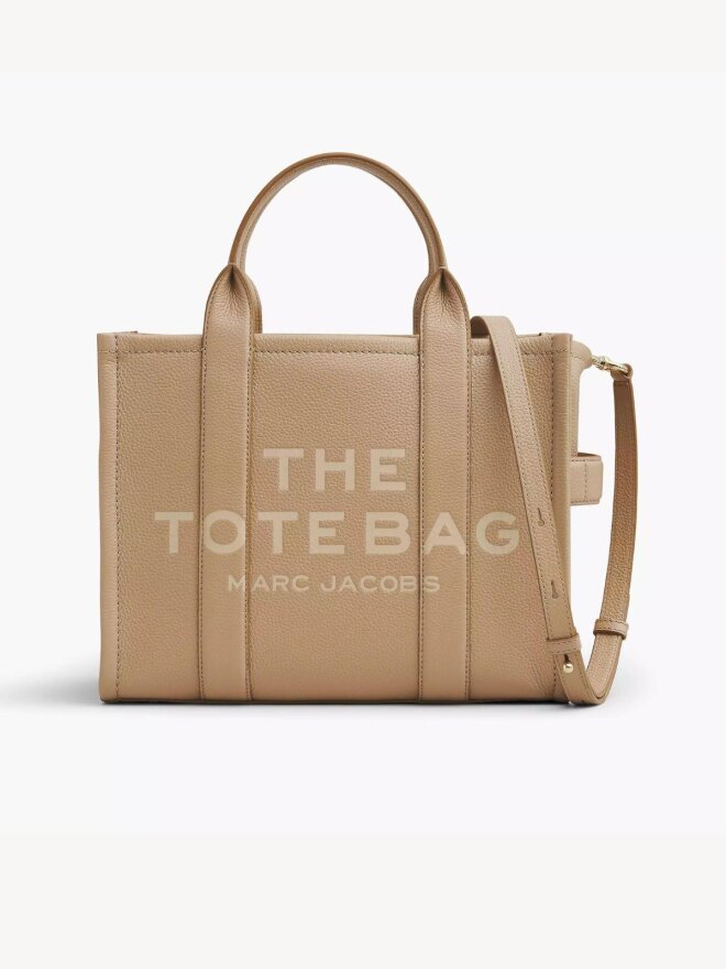 Marc Jacobs - THE LEATHER MEDIUM TOTE BAG CAMEL