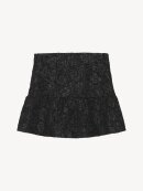 Ganni - BLACK JACQUARD MININEDERDEL