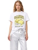 Ganni - RELAXED LEMON T-SHIRT