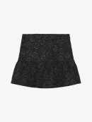 Ganni - BLACK JACQUARD MININEDERDEL