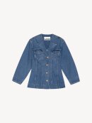 Ganni - VINTAGE FITTED DENIM BLAZER