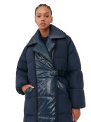 Ganni - BLUE OVERSIZED PUFFER JAKKE