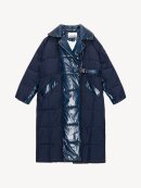 Ganni - BLUE OVERSIZED PUFFER JAKKE
