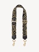 Marc Jacobs - OUTLINE LOGO WEBBING STRAP SORT/GULD