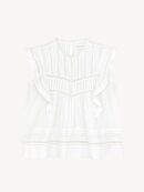 Skall Studio - MIRABELLE TOP HVID
