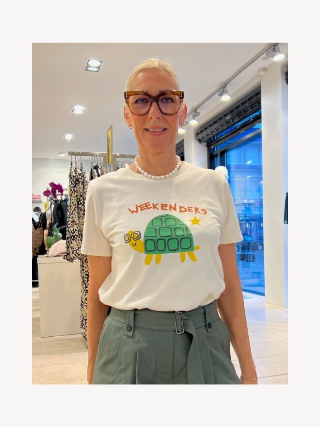 Max Mara - NERVI T-SHIRT IVORY