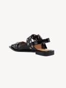 Ganni - CHUNKY BUCKLE BALLERINA