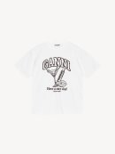 Ganni - RELAXED COCKTAIL T-SHIRT