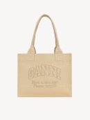 Ganni - CANVAS TASKE BUTTERCREAM