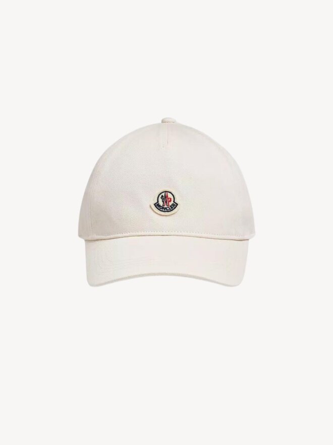 Moncler - BASEBALL CAP HVID