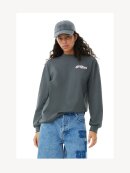 Ganni - EMBROIDERED DENIM LOGO KASKET