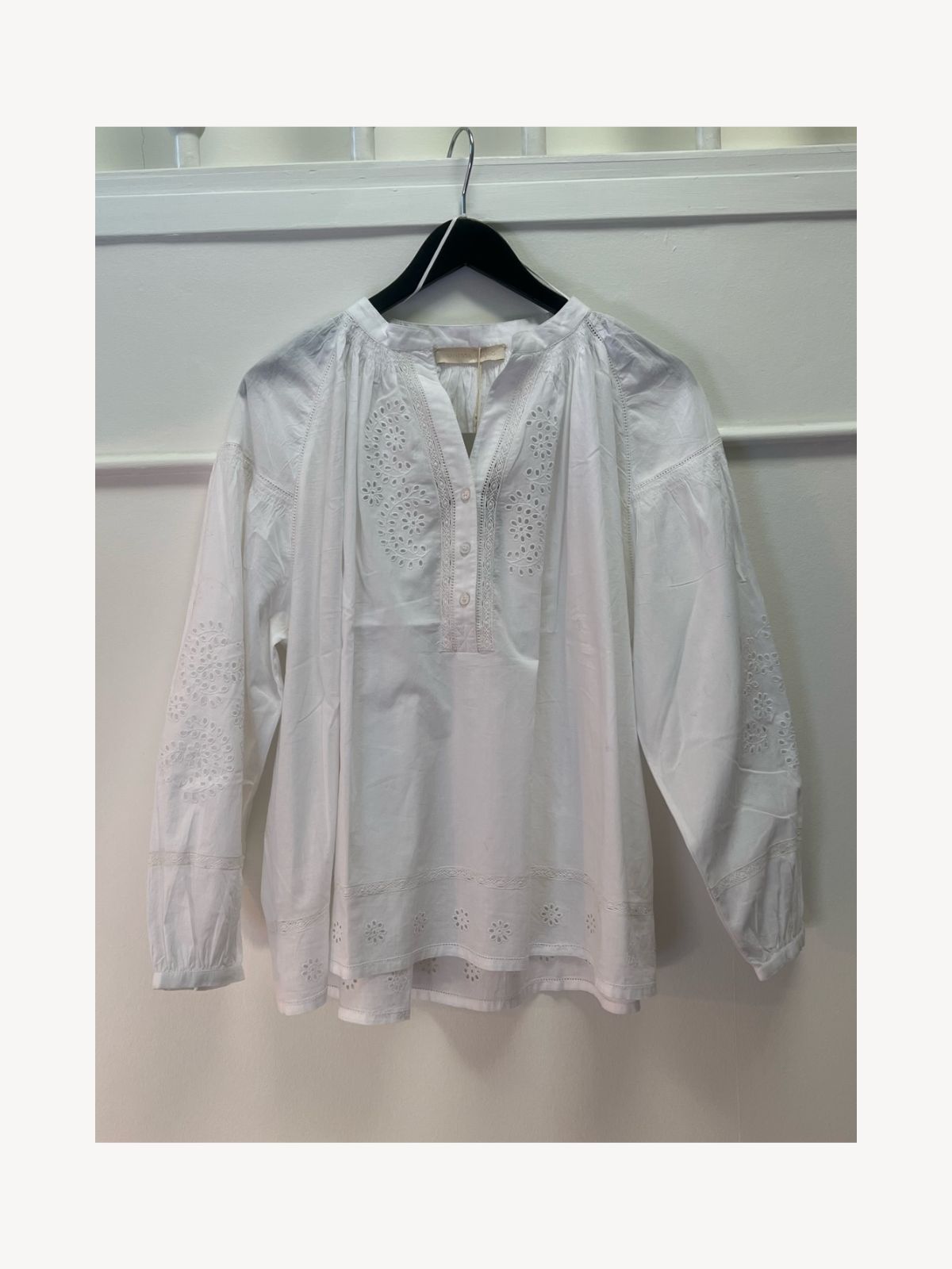 Vanessa bruno - NIPOA BLUSE HVID Vanessa bruno - NIPOA BLUSE HVID