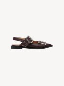 Ganni - BUCKLE BALLERINA CHOKO