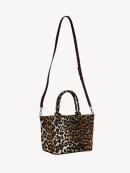 Ganni - SHOPPER TASKE LEOPARD