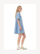 Ganni - TINT WASH BLUE DENIM KJOLE 