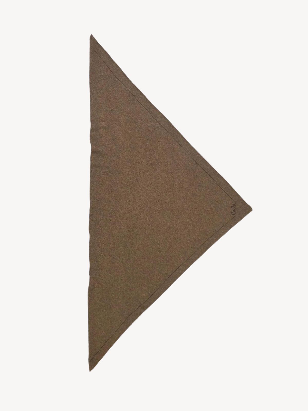 LaLa Berlin - TRIANGLE LOGO M DARK BROWN LaLa Berlin - TRIANGLE LOGO M DARK BROWN