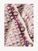 BA&SH - BELONI STRIK CARDIGAN ECRU