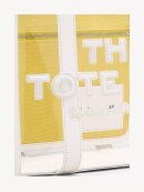 Marc Jacobs - CLEAR MEDIUM TOTE BAG HVID