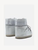 MOON BOOT - ICON LOW GLITTER BOOTS SØLV