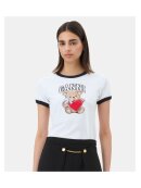 Ganni - BASIC JERSEY BEAR T-SHIRT HVID