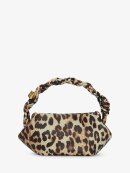 Ganni - MINI BOU BAG LEOPARD