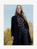 Stenstrøms - ASTRID LANG CARDIGAN SORT