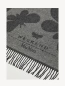 Max Mara - JACQUARD TØRKLÆDE GRÅ