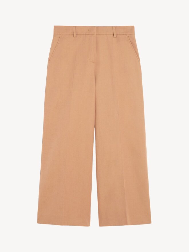 Max Mara - ZIRCONE CANVAS TROUSERS WUESTE