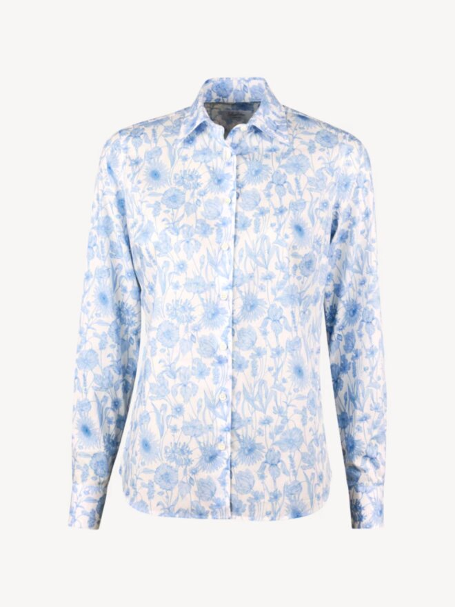 Stenstrøms - SOFIE SHIRT LYSEBLÅ