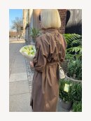 Max Mara - CATONE POPLIN SHIRT DRESS COFFEE